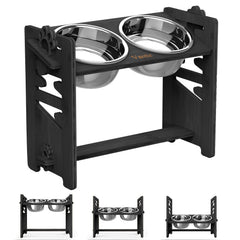 Vantic alimentador elevado para perros grandes con 8 alturas disponibles