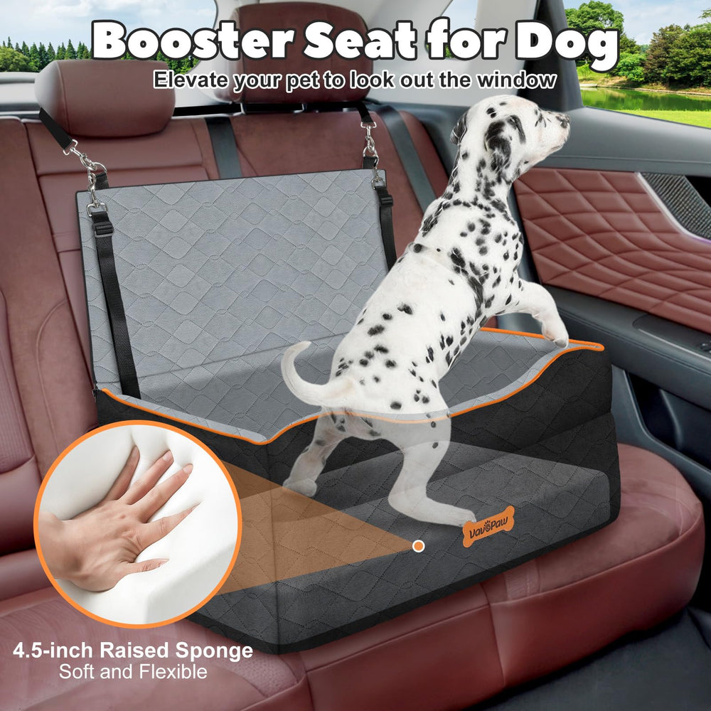 Asiento VavoPaw para perro mediano, espacio amplio para moverse.