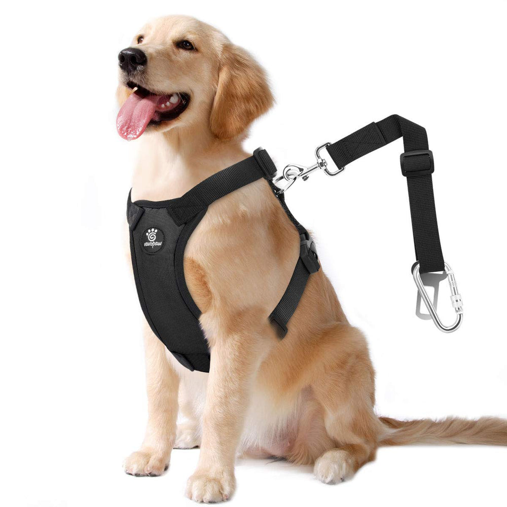 VavoPaw Cinturón de seguridad para perro coche chaleco: protección fiable durante viajes.