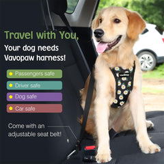 Material Oxford resistente para arnés de perro de uso diario.
