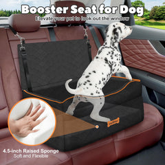 VavoPaw sistema de fijación múltiple mantiene al perro estable durante el viaje.