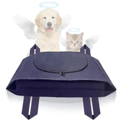VDKO bolsa corporal para mascotas con manija, fácil transporte