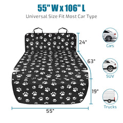Veckle cobertura maletero impermeable para patas mojadas y pelaje durante transporte.