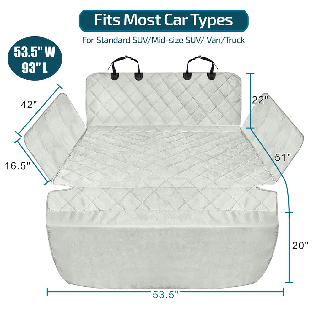 Veckle funda de carga con fijación segura mantiene la zona lateral estable durante el viaje.