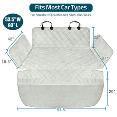 Veckle funda de carga con fijación segura mantiene la zona lateral estable durante el viaje.