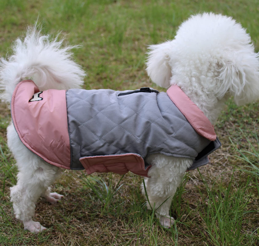 Vecomfy abrigo impermeable para perros pequeños, ligero y cómodo