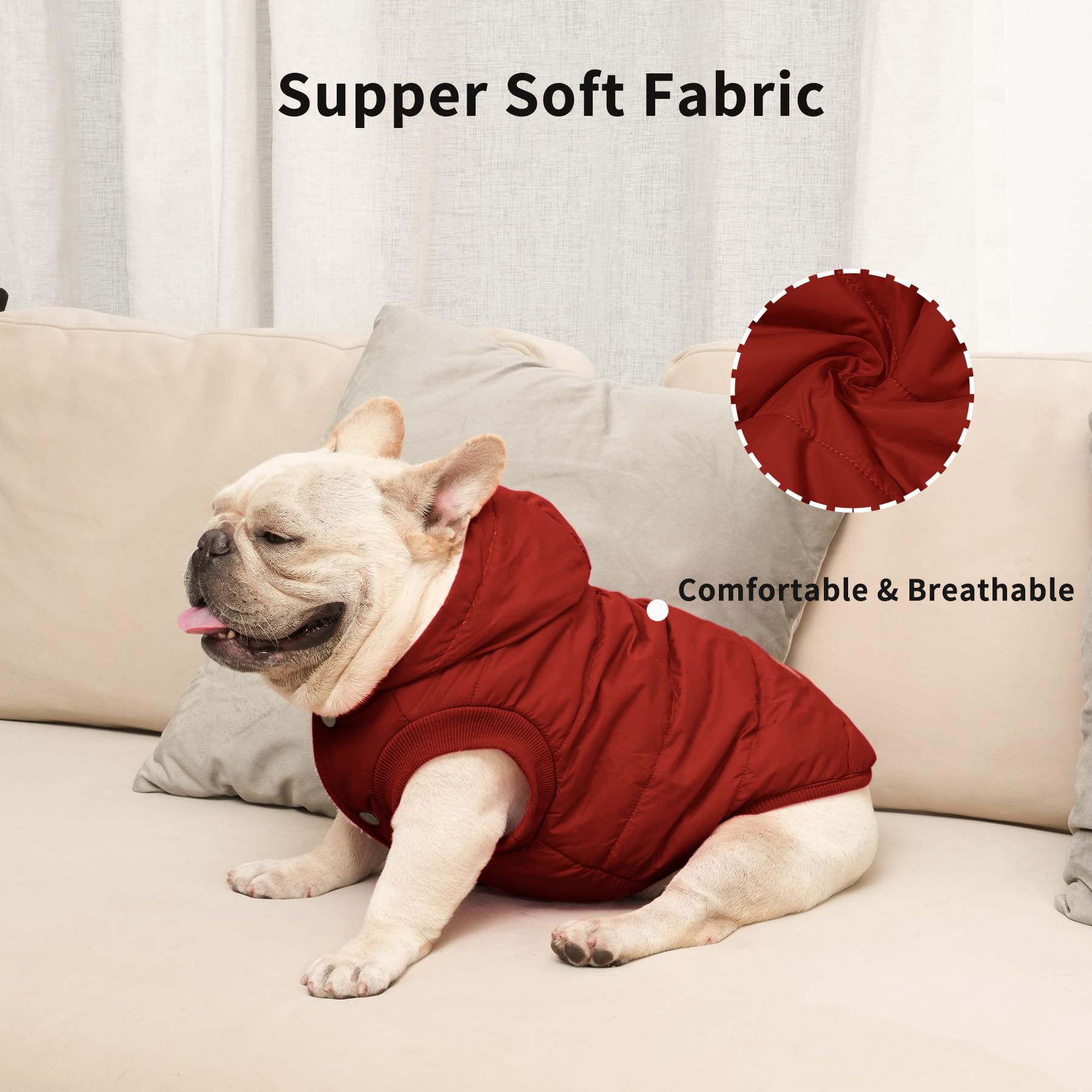 Vecomfy elástico en cintura y patas, ajuste cómodo.