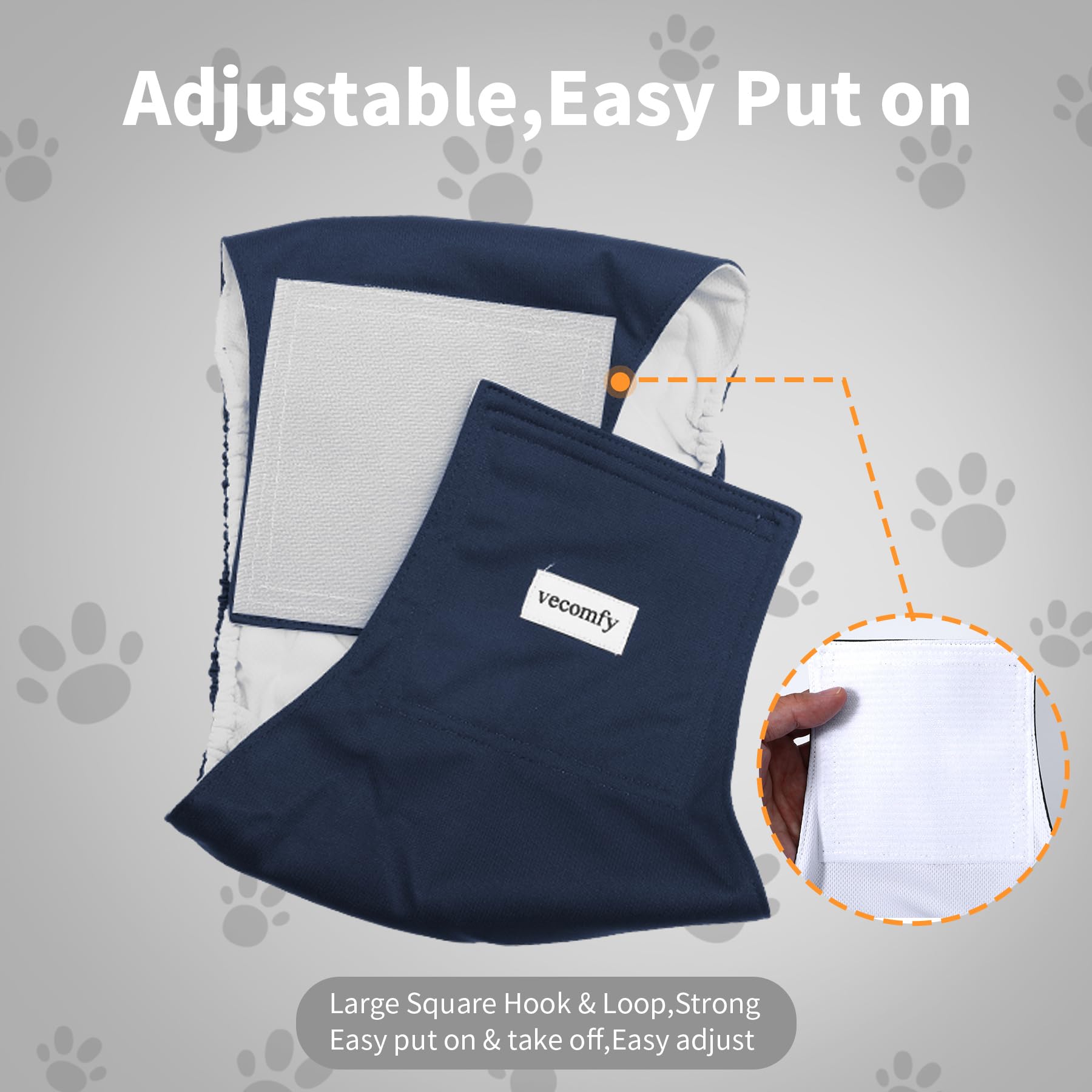 Vecomfy talla S para perros pequeños con ajuste preciso.