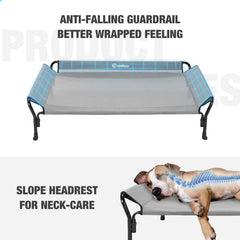Cama Veehoo con cabezal inclinado, soporte cómodo para el cuello