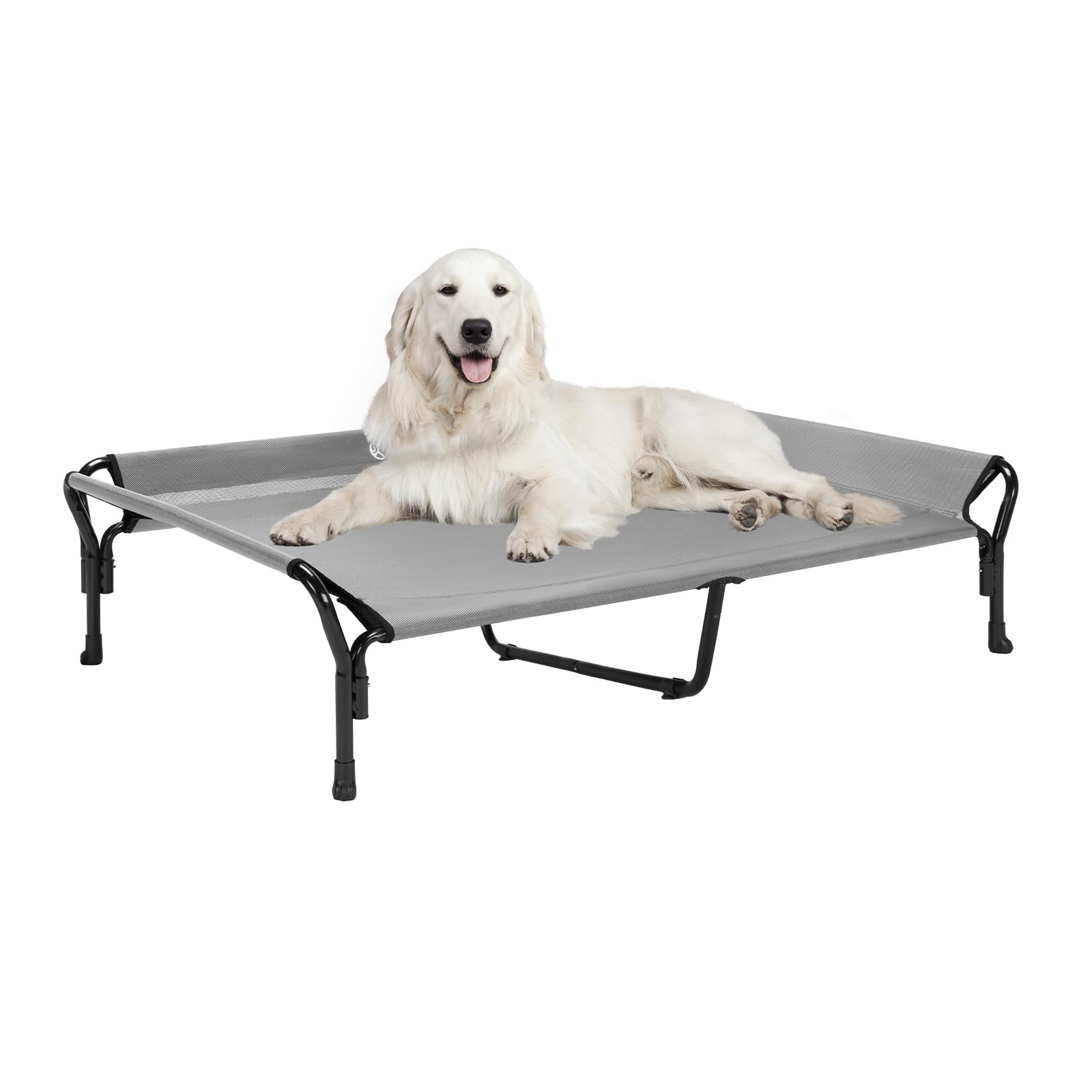 Cama Veehoo para perros con baranda, seguridad al dormir y descanso estable