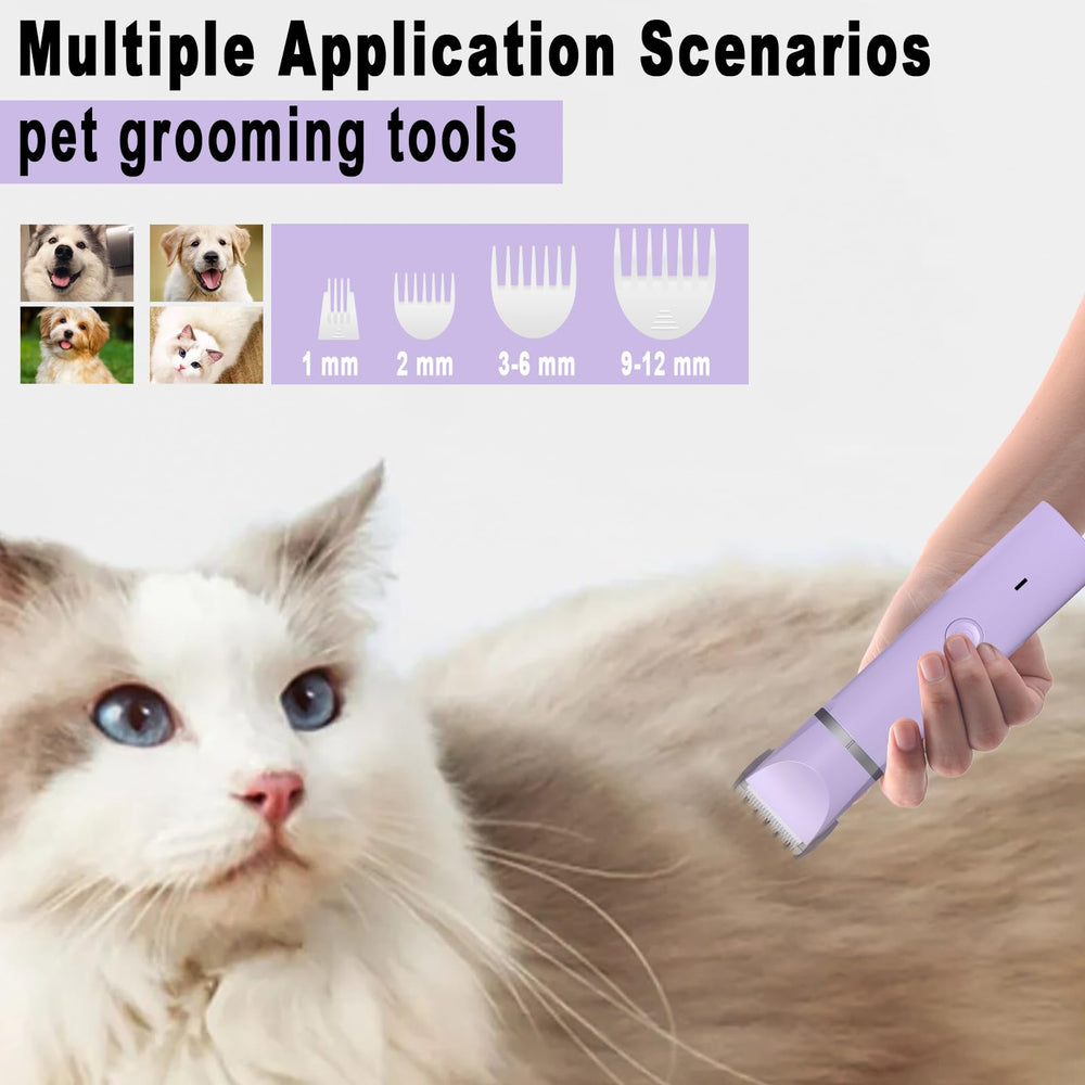 Diseño ergonómico de Veeconn que reduce la fatiga al grooming.