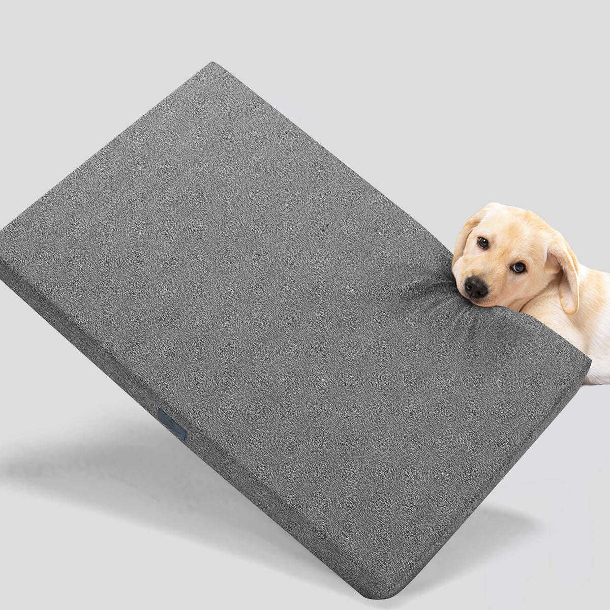 Cama Veehoo para jaula, resistente a mordidas, para perros activos.