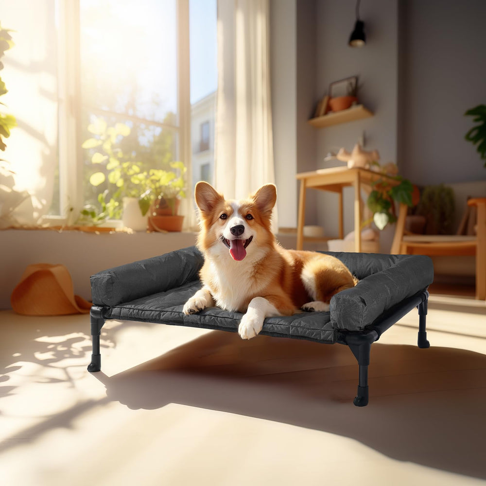 Diseño robusto y duradero de la cama Veehoo para perros activos