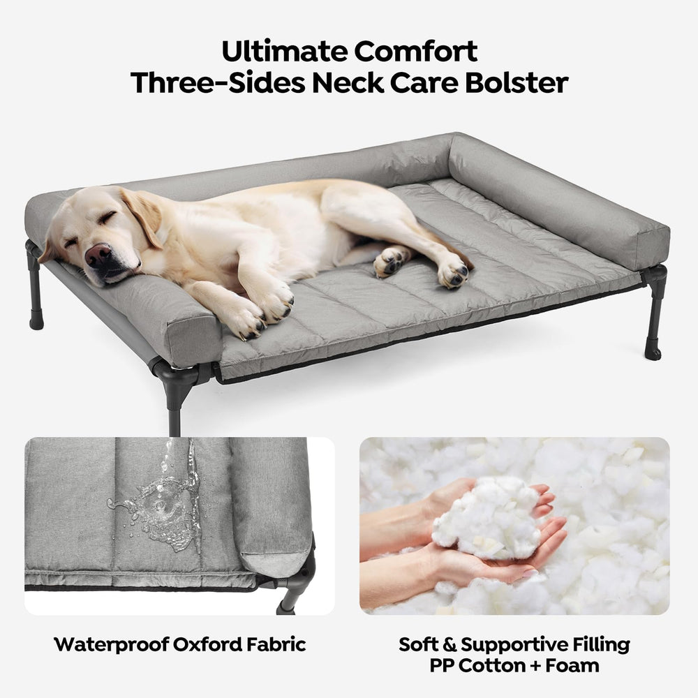 Almohada con borde triple de Veehoo para cuello.