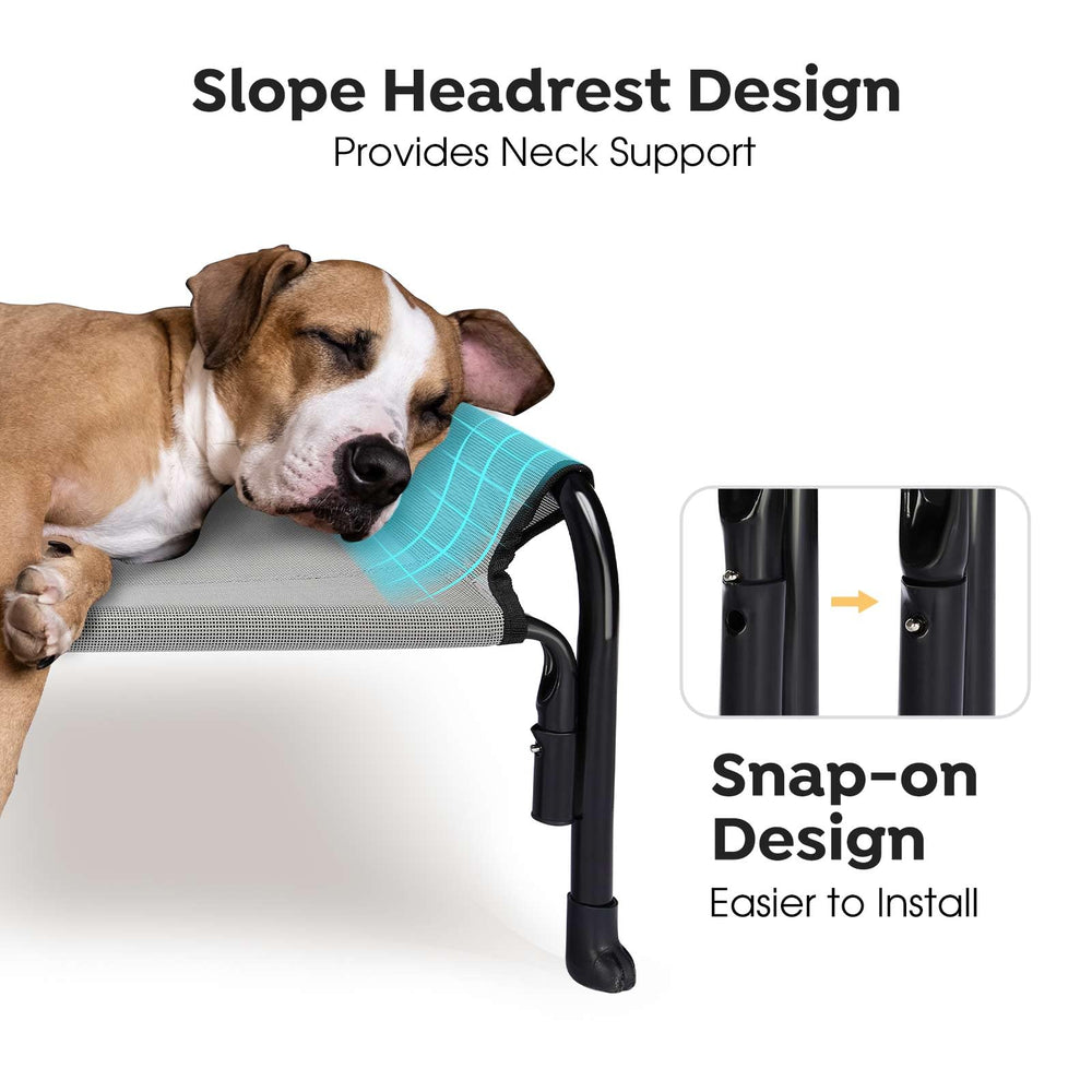 Veehoo cabezal inclinado, soporte para cuello al descansar al aire libre.
