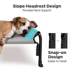 Veehoo cabezal inclinado, soporte para cuello al descansar al aire libre.
