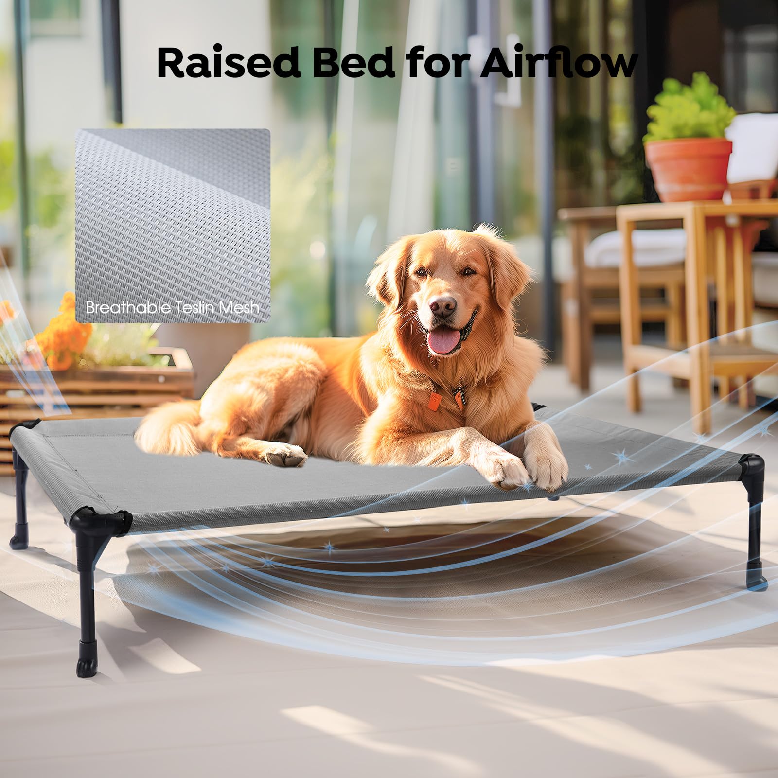 Paquete doble Veehoo ideal para dos perros grandes.