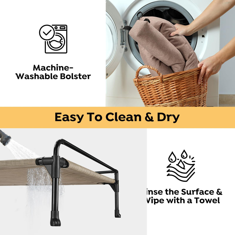 Cama Veehoo con dimensiones 29x18 pulgadas para perros medianos.