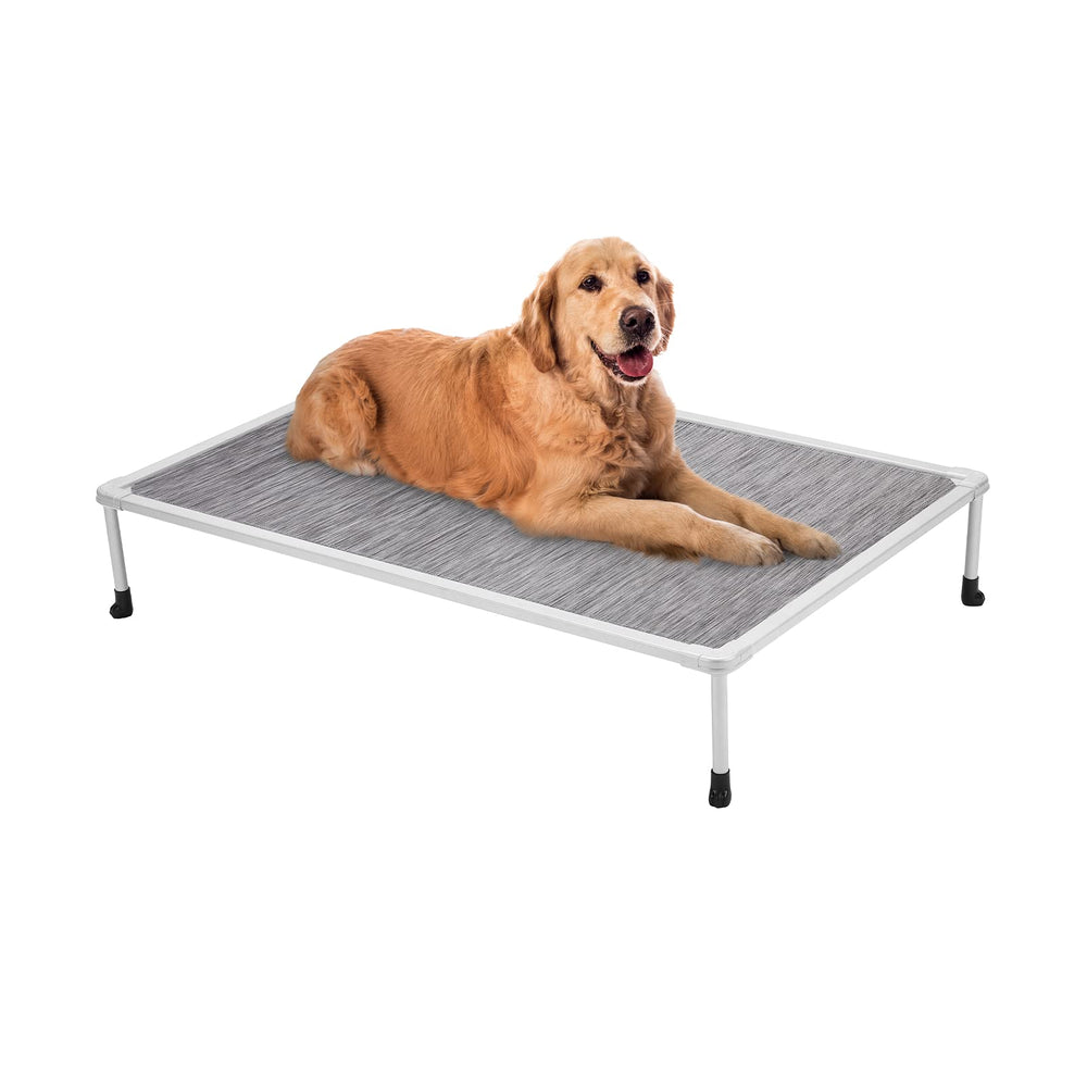 Cama Veehoo, estructura metálica robusta para uso interior.