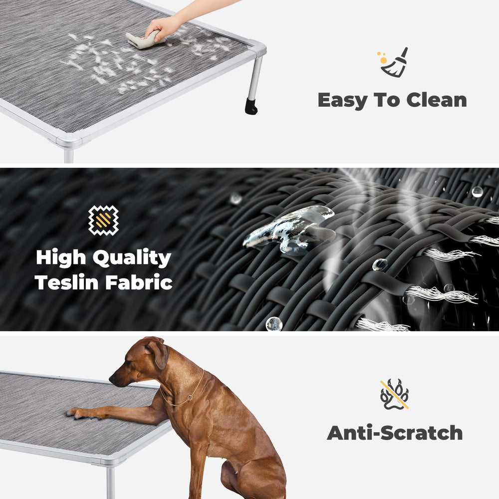 Cama Veehoo, pies antideslizantes para mayor seguridad.