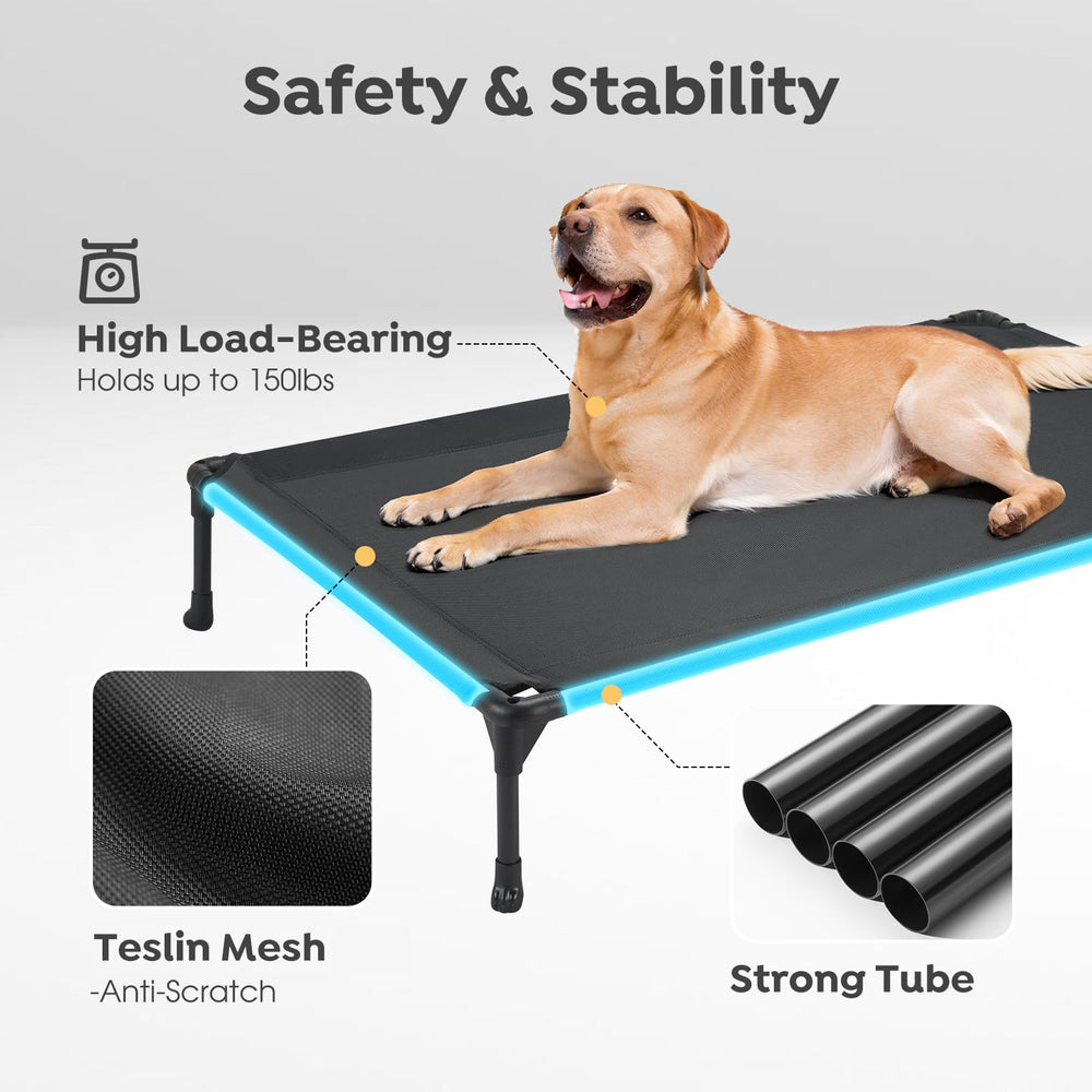 Cama doble pack de Veehoo para perros grandes