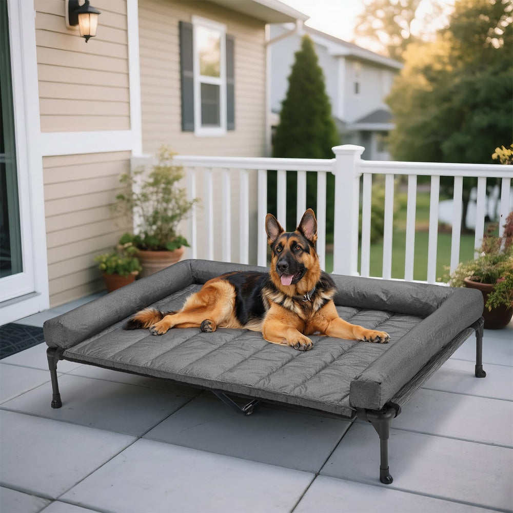 Cama para perros Veehoo elevada enfriada con malla transpirable para verano