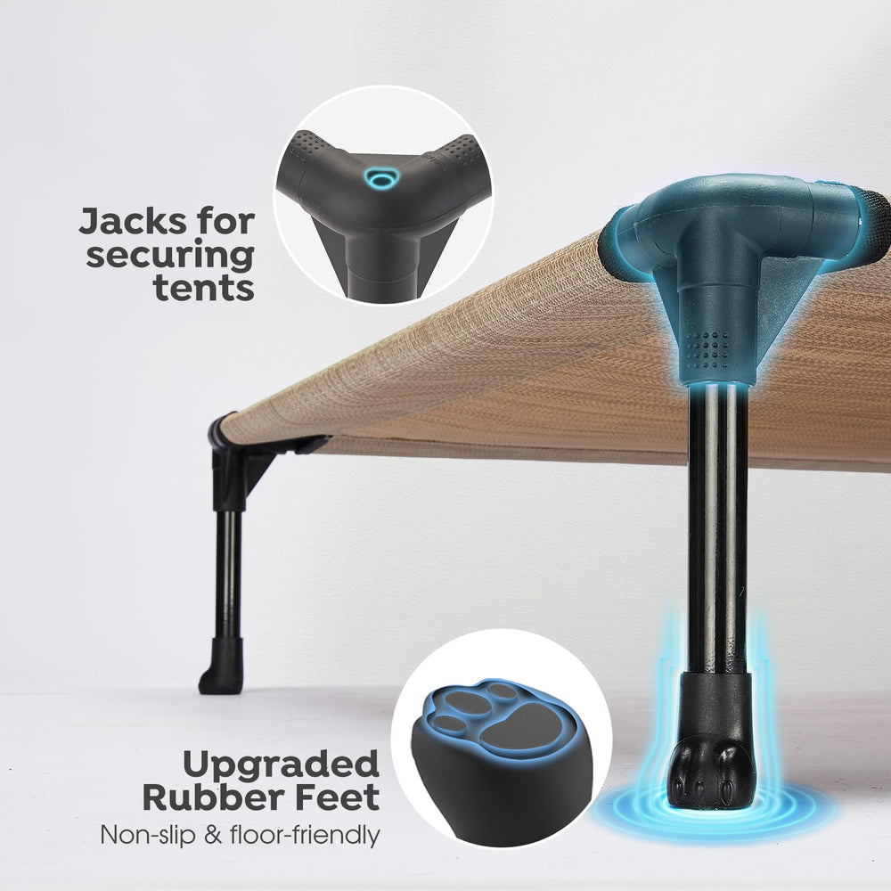 Ensamblaje fácil de la cama para perros Veehoo sin herramientas.