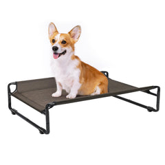 Veehoo cama elevada para perro, malla transpirable que refresca.
