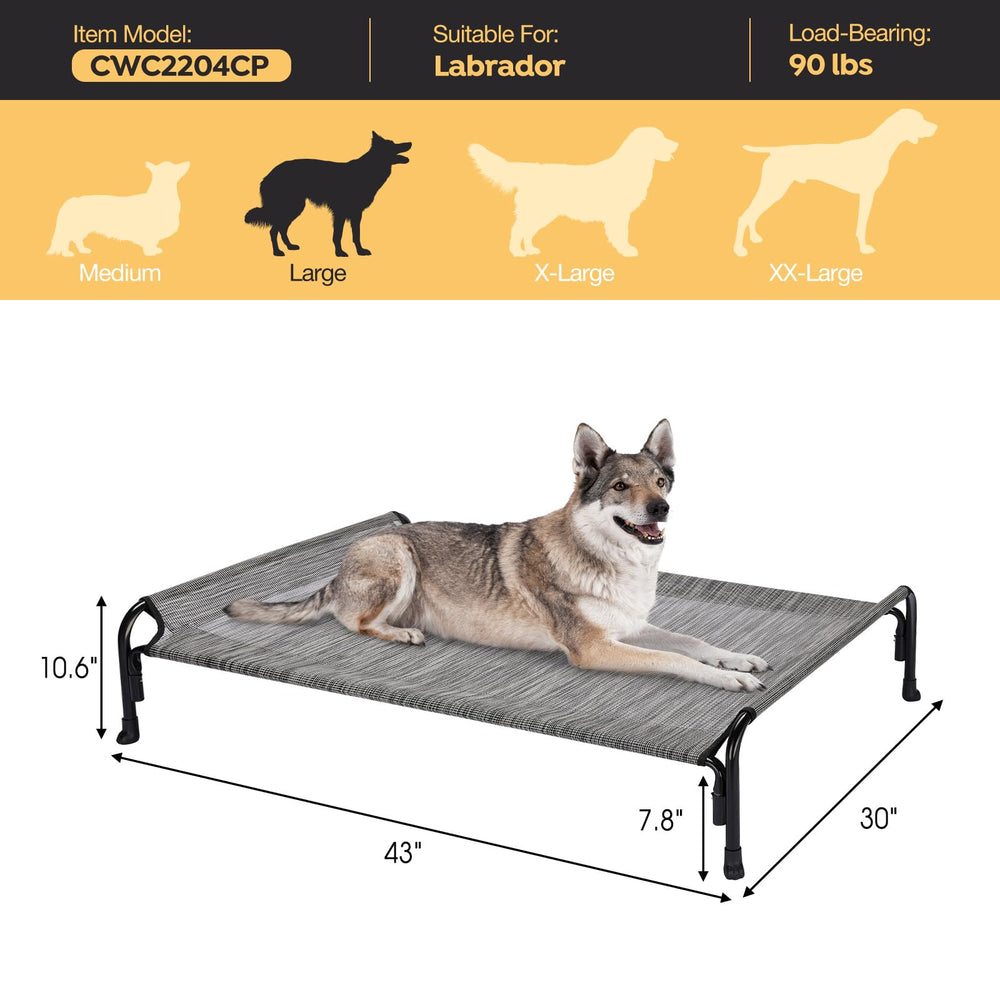 Cama Veehoo para perro: fácil limpieza y secado rápido.