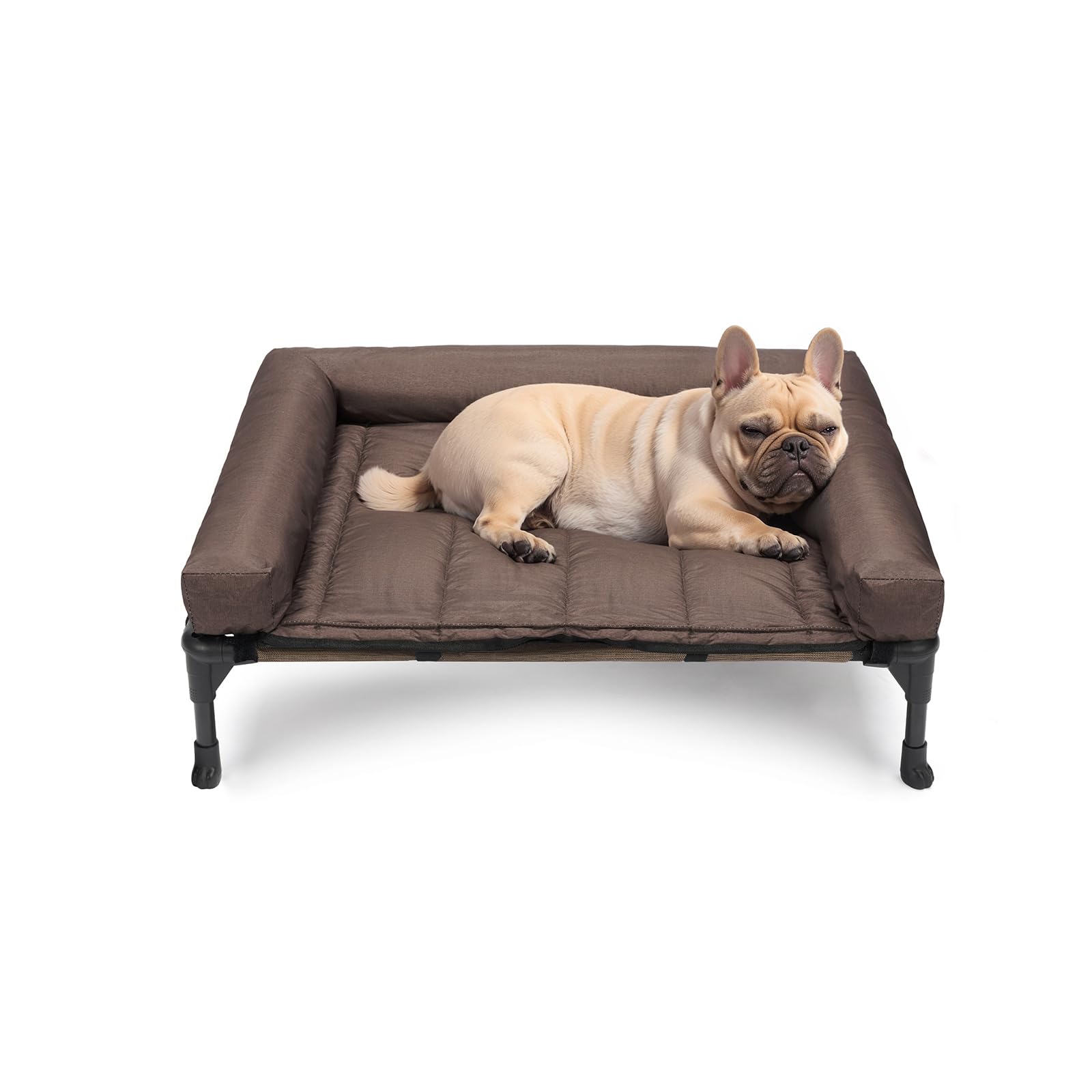 Cama para perros Veehoo elevada con malla Teslin para enfriamiento