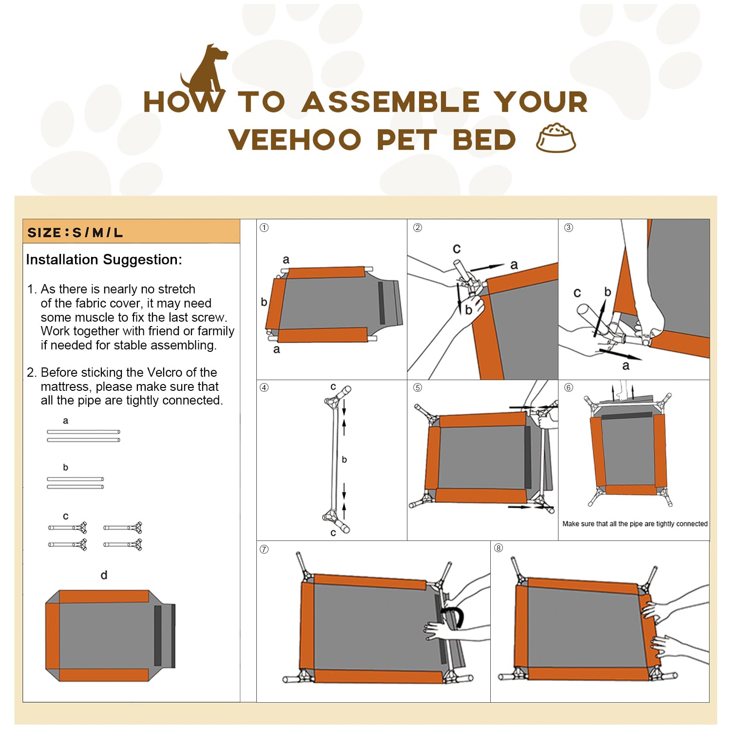 Cama de interior para entrenamiento y descanso al aire libre.
