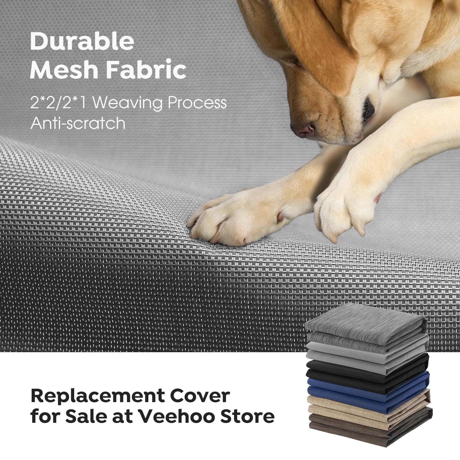 Cama Veehoo para interior y exterior, ideal para casa o picnic
