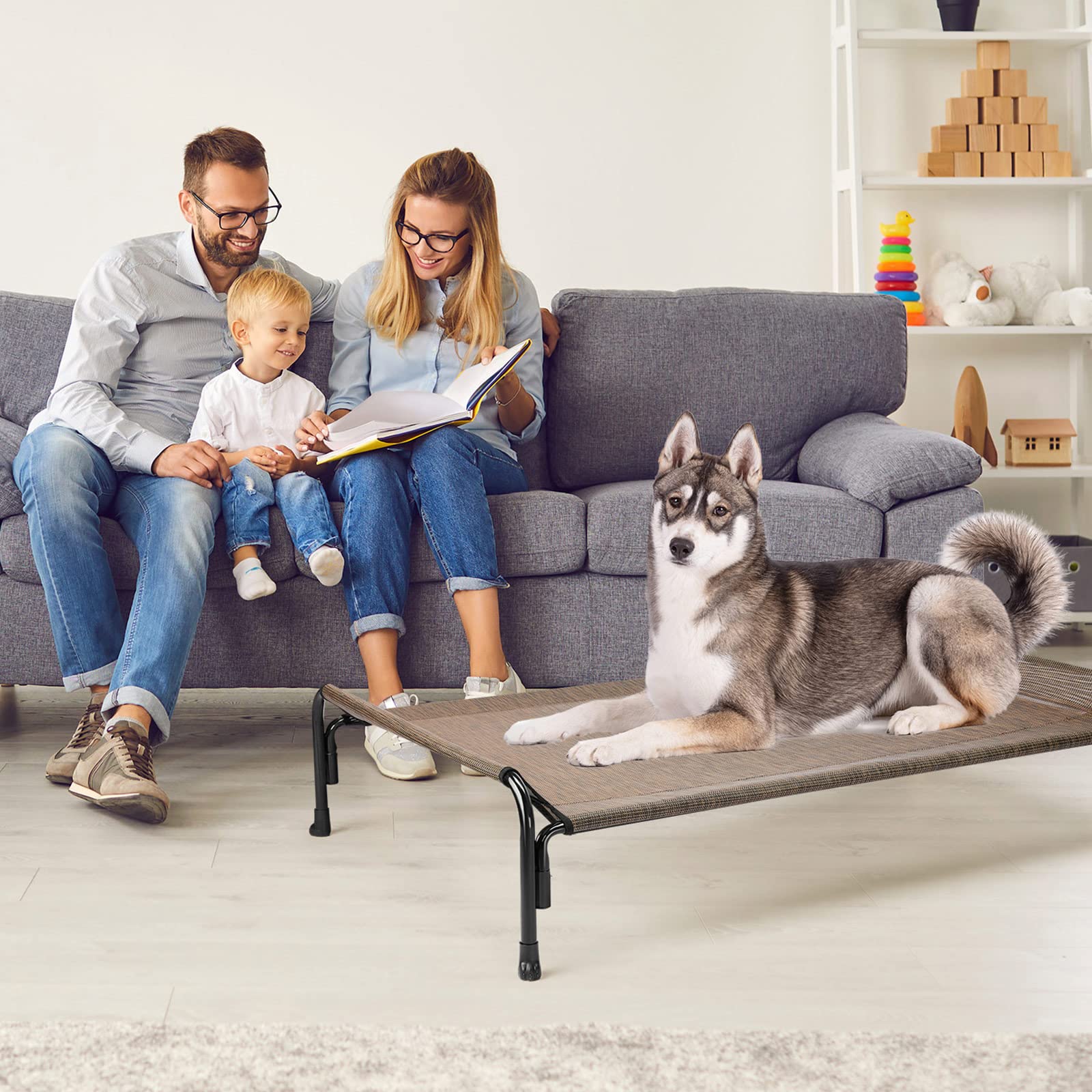Tamaño grande Veehoo ideal para razas grandes y enérgicas.