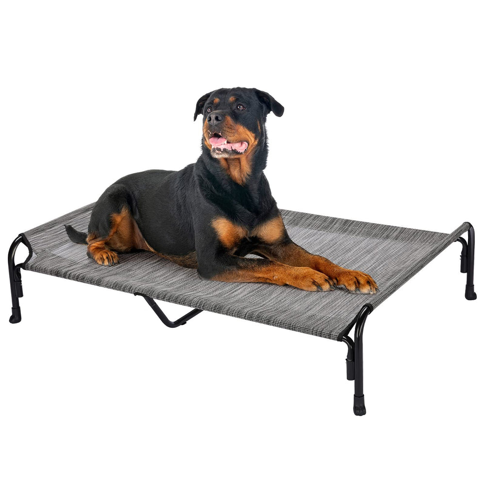 Veehoo Cama para Perro XXL elevada, descanso estable para razas grandes.