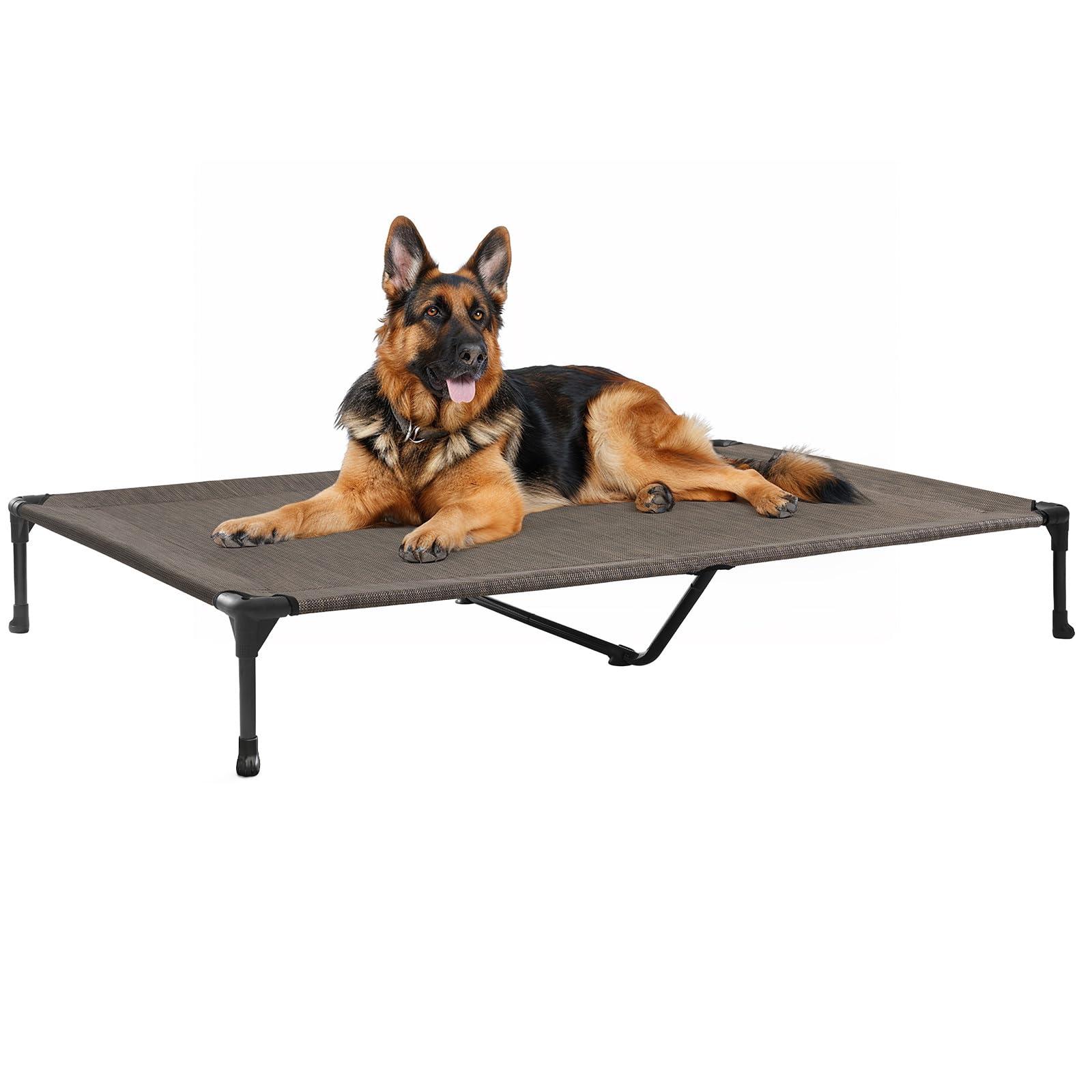 Cama elevada Veehoo para perros XL, descanso fresco al aire libre