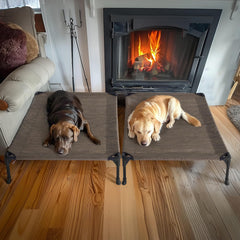 Cama Veehoo con malla ventilada para mayor frescura.