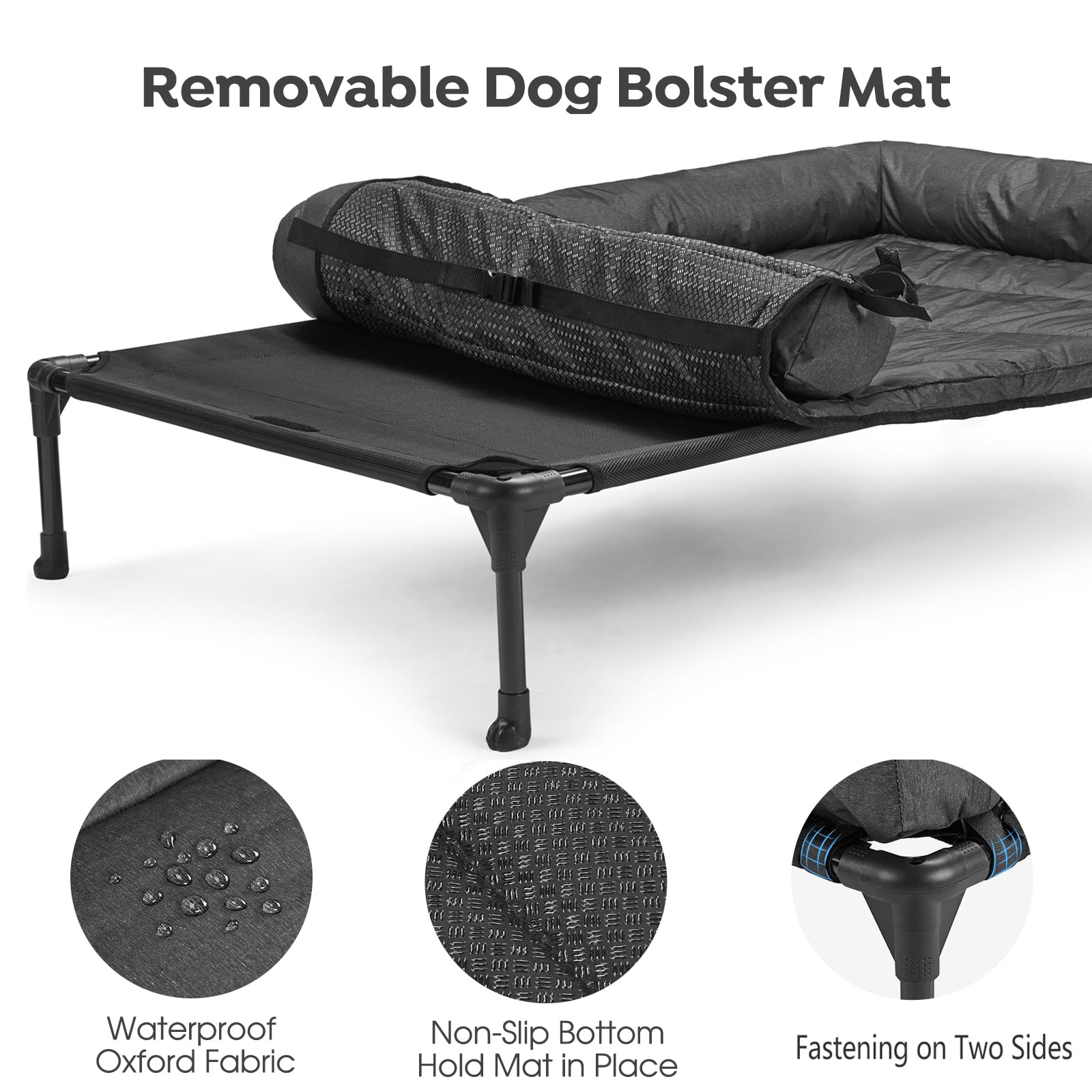 Superficie impermeable de Veehoo facilita la limpieza y protege derrames