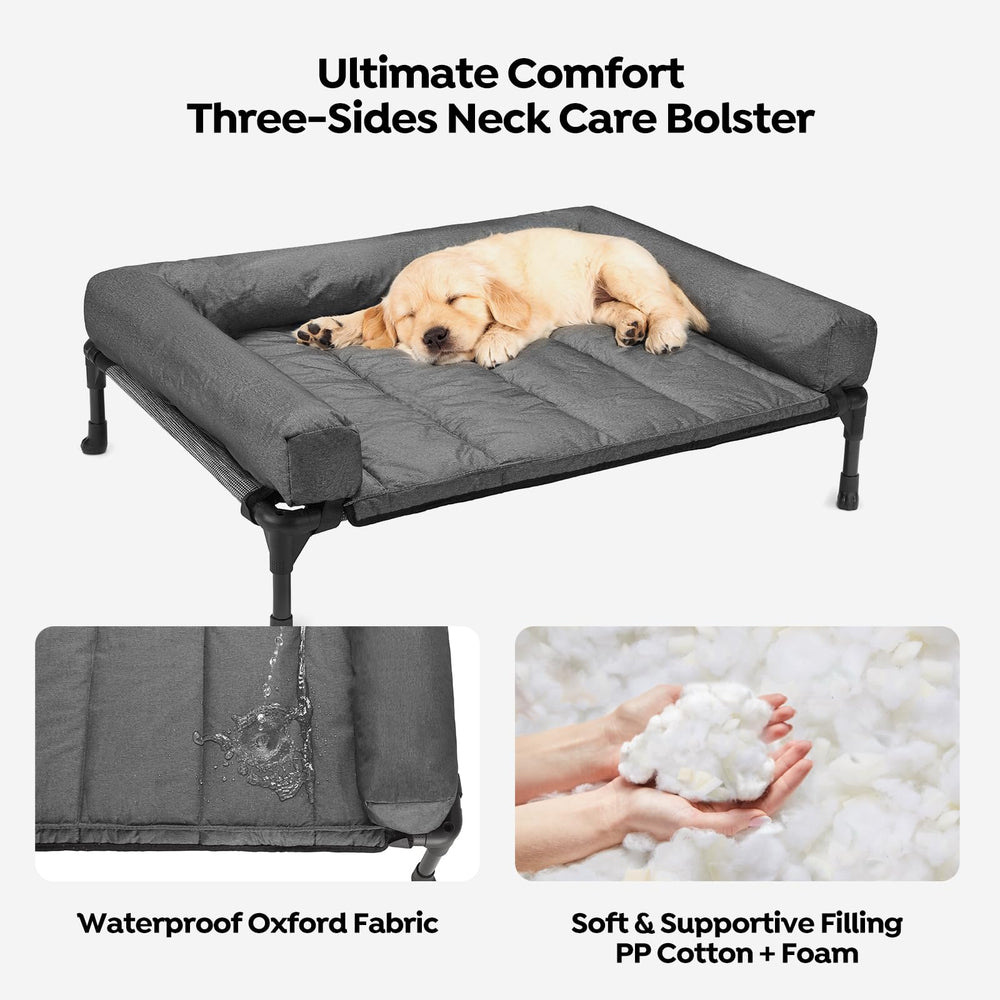 Cama de Veehoo con tejido Teslin transpirable para una fresca siesta.