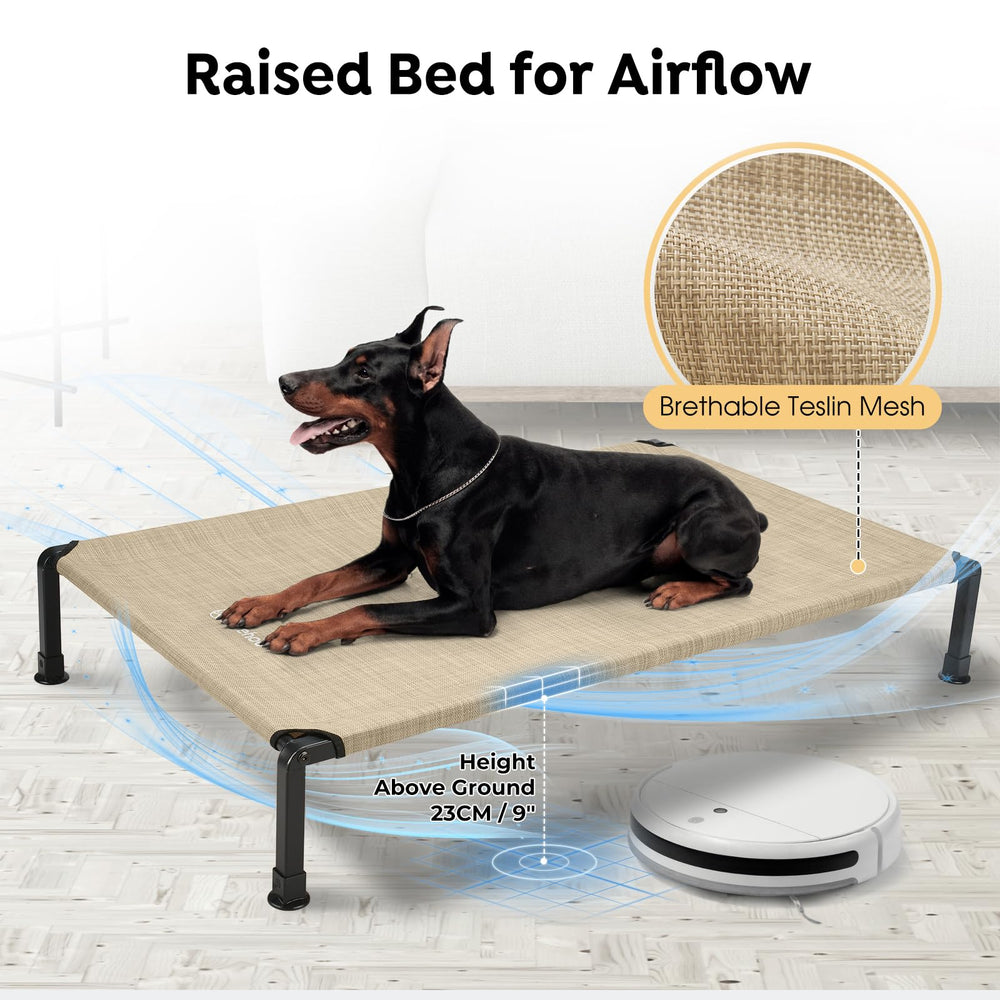 Diseño de una pieza refuerza la durabilidad de la cama Veehoo.