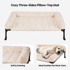 Modo refrescante Veehoo para cama de perro, mejor ventilación en días cálidos.