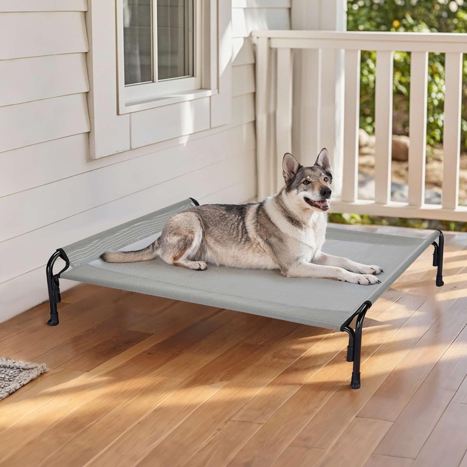Veehoo uso interior y exterior, cama versátil para casa o exterior.