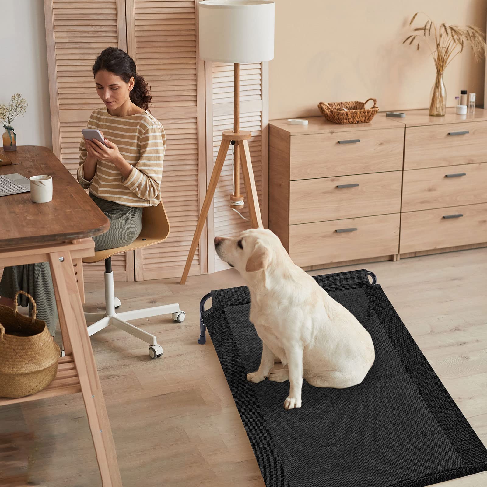 Veehoo uso interior y exterior, ideal para casa, jardín o camping.