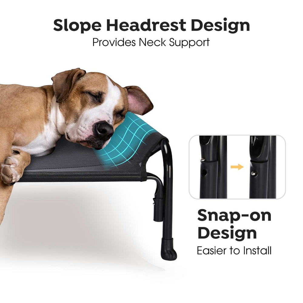 Veehoo XXL, malla Textilene para mayor ventilación y confort al exterior.