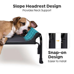Veehoo XXL, malla Textilene para mayor ventilación y confort al exterior.
