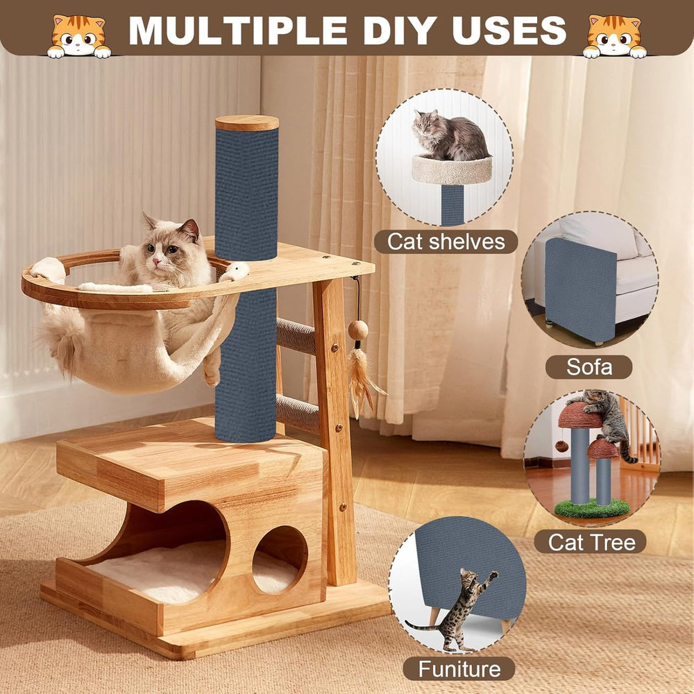 Zona de juego personalizable Vefhby, crea espacio interactivo para gatos.