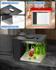 Tapa con luz LED de tres colores para ambiente acuático