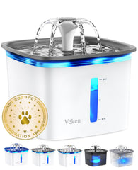 Fuente Veken con flor en cascada para animar a beber
