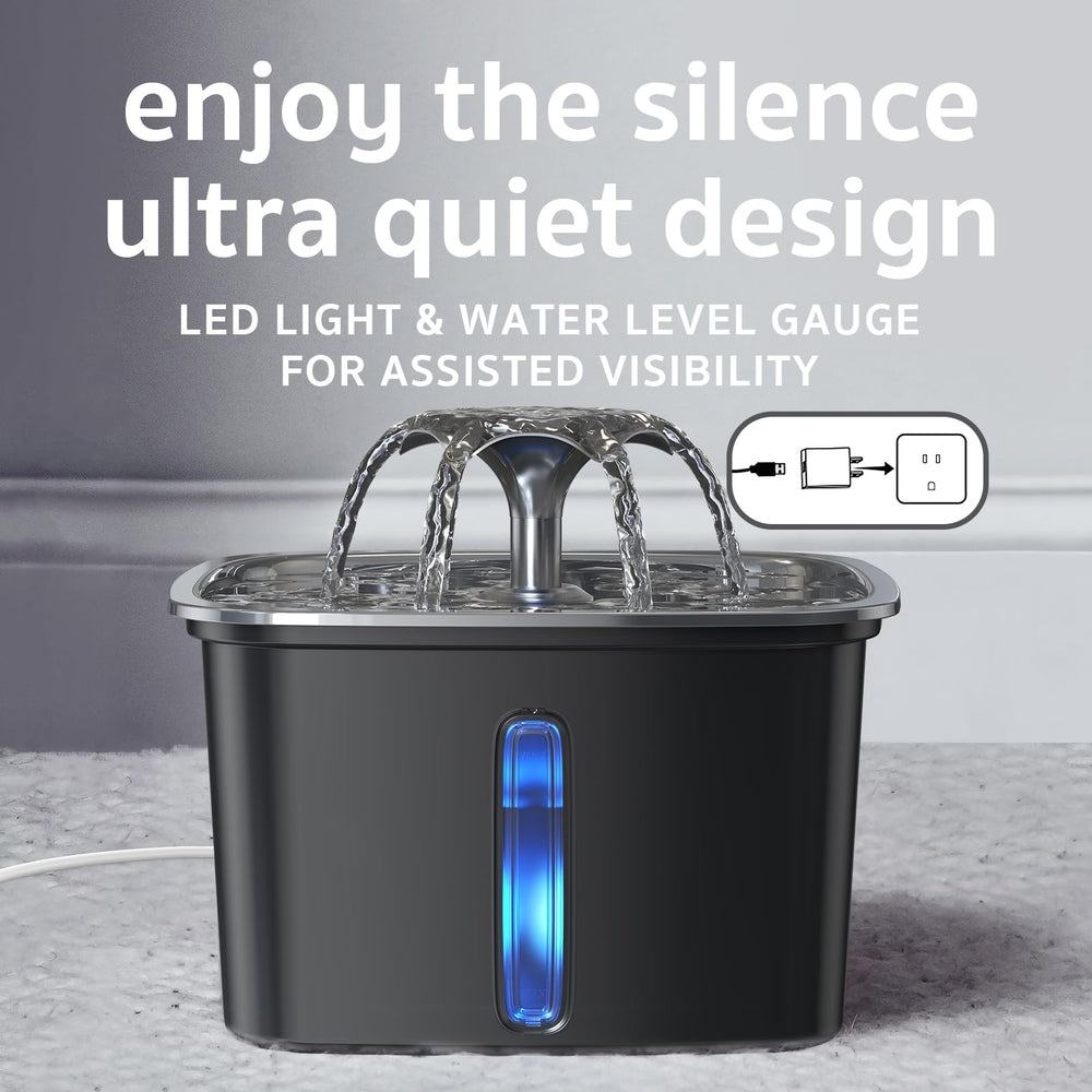 Veken iluminación LED: localiza fácilmente la fuente durante la noche.