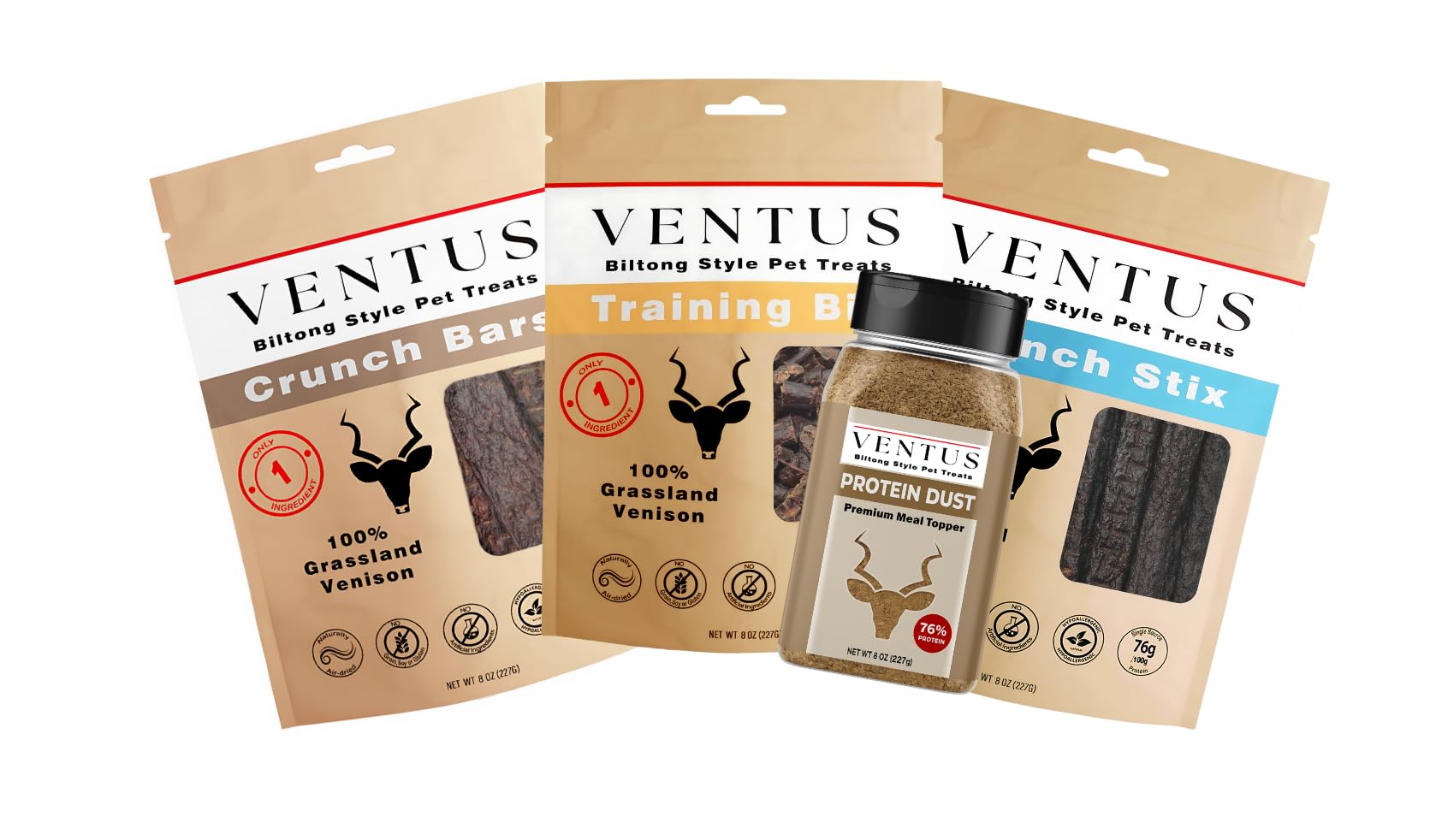VENTUS Venado rico en vitaminas y minerales: ayuda a la vitalidad diaria.