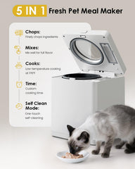 VEPOUYU Pet Fresh Meal Maker cocción lenta para conservar sabor y nutrientes